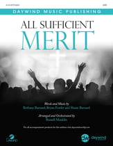 All Sufficient Merit SATB choral sheet music cover